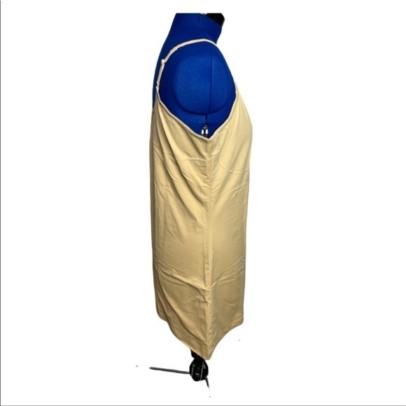 New Comfort Choice 1X/22/24 nude stretch adjustable strap shapewear dress - Picture 5 of 10